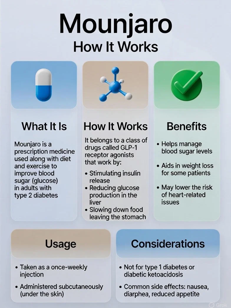 Mounjaro injection pen for weekly tirzepatide treatment in Ireland